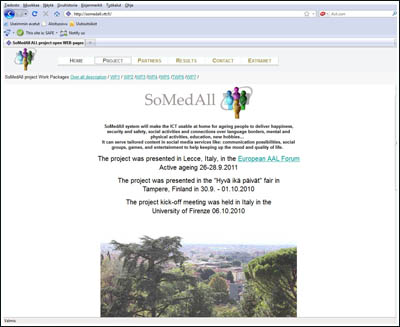 SoMedAll web